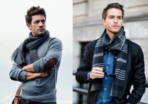 Як правильно вибрати шарф для чоловіка